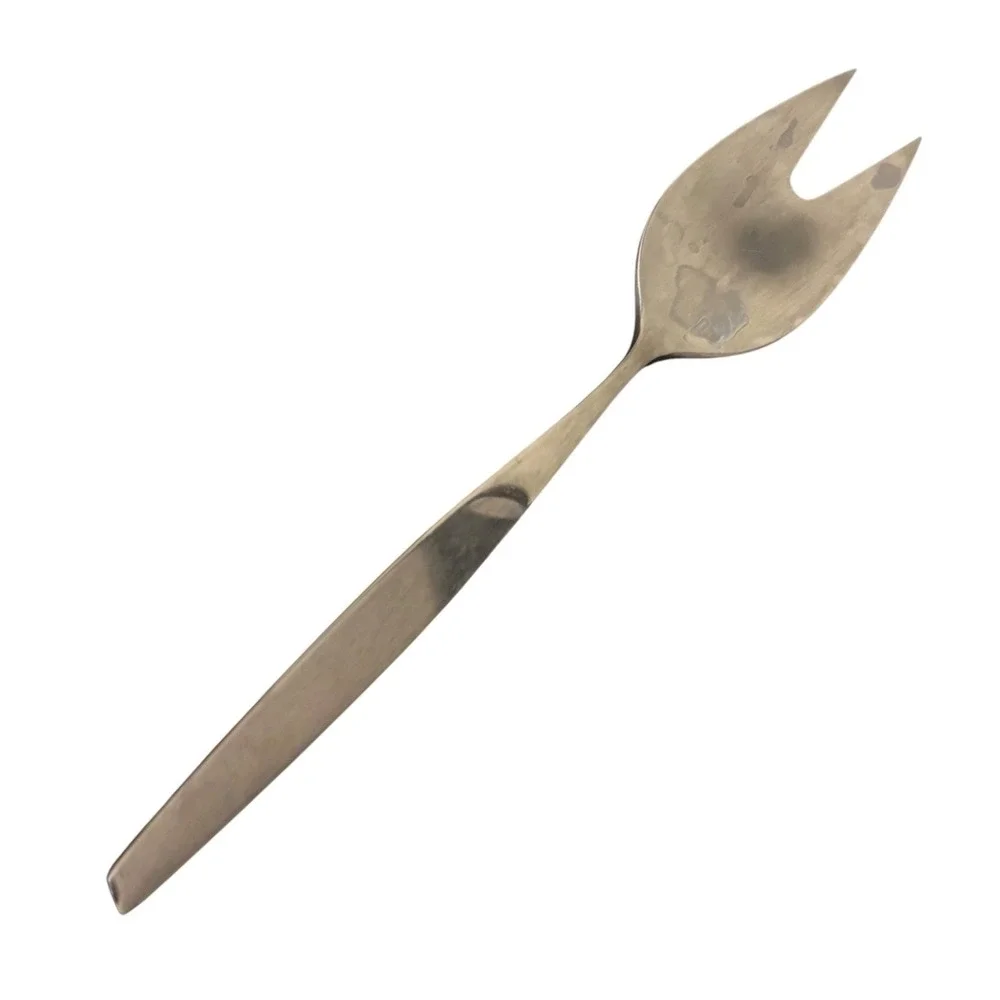 Gustav Stainless | Sweden Cold Meat Fork Mid Century Modern Serving Piece 9.75